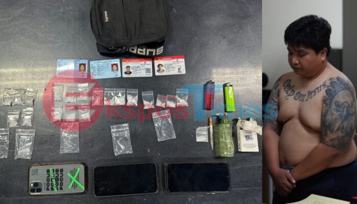 Polres Minahasa Bekuk Kurir Narkoba Jaringan Palu, 16 Paket Sabu Disembunyikan di Speaker Mobil