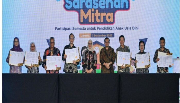 Kemendikdasmen Gandeng 76 Mitra Strategi Bangun Fondasi PAUD dari Sarpras sampai Riset