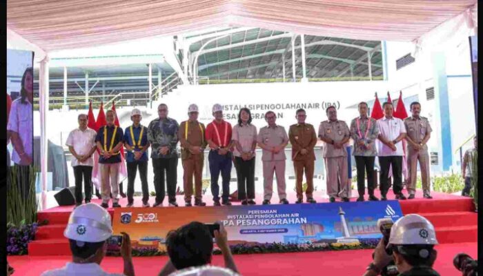 Gerak Cepat Perluas Layanan Air Bersih, Gubernur Pramono Resmikan IPA Pesanggrahan