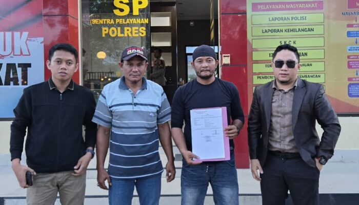 Keluarga Korban Serangan Parang di Eks PT Sampe Wali Melapor ke Polres Bombana, Desak Pelaku Ditangkap