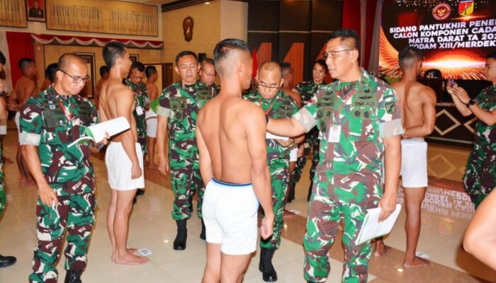 Kasdam Merdeka Pimpin Gelar Sidang Pantukhir Komcad Matra Darat TA 2025