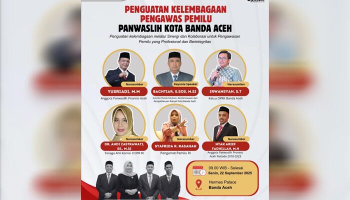 Panwaslih Banda Aceh Siapkan Strategi Awal Demi Demokrasi Berintegritas