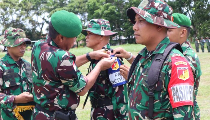 Latihan Siaga Bencana Alam Kodim Minahasa
