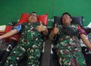 Kodim dan PMI Demak Helat Bakti Teritorial Prima Donor Darah