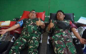 Kodim dan PMI Demak Helat Bakti Teritorial Prima Donor Darah