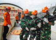 Gladi Lapangan Penanggulangan Bencana, Dandim Minahasa Pastikan Penanganan Sesuai Prosedur