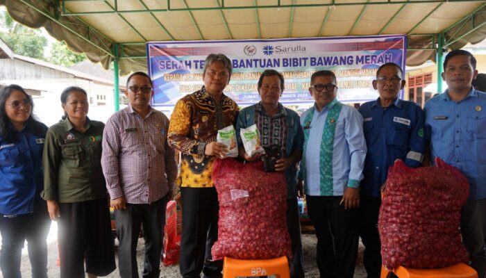 Pemkab Taput dan SOL Serahkan Bibit Bawang Merah untuk Petani Sigurunggurung, Dorong Ketahanan Pangan dan Ekonomi Daerah