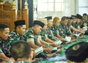 Prajurit Kodam Merdeka Doa Bersama