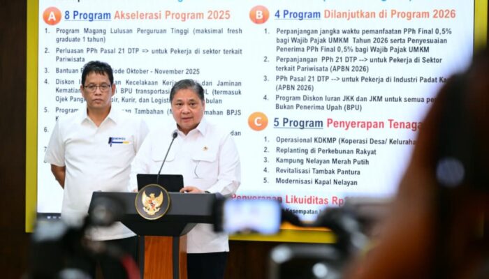Pemerintah Luncurkan Paket Ekonomi 2025, Terobosan Besar Perluas Lapangan Kerja dan Dorong Pertumbuhan Nasional
