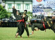 Atraksi Pencak Silat Militer Pukau Pengunjung HUT TNI di Makodam Merdeka