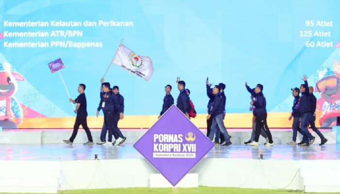 PORNAS XVII KORPRI Resmi Dibuka, Kementerian ATR/BPN Siap Rebut Juara di 7 Cabang Olahraga