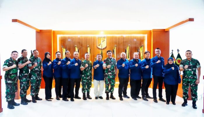 Peserta PKL Diklat Intelstrat BIN Pelajari Sinergitas Komando Kewilayahan di Kodam Merdeka