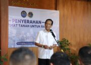 Sri Sultan Hamengkubuwono X Puji Langkah ATR/BPN Hadirkan Kepastian Tanah untuk Warga Gunungkidul
