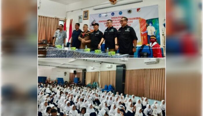 Bangun Jiwa Kebangsaan, PWI Pokja Jaksel Tanamkan Semangat Anti Narkoba di Kalangan Pelajar