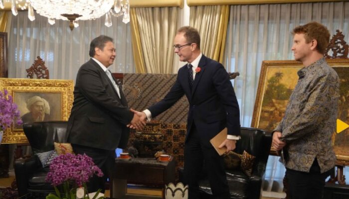 Menko Airlangga Bertemu Dubes Inggris Bahas Penguatan Kemitraan Strategis Kedua Negara