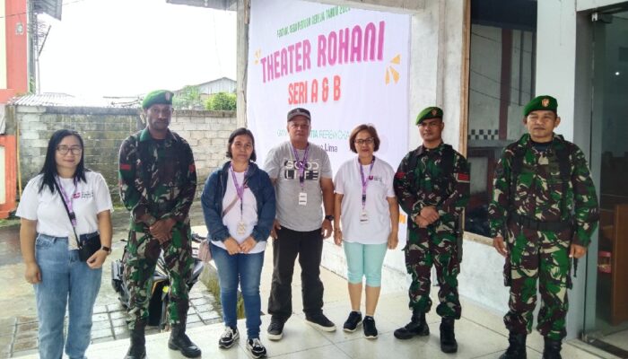 Kodim Minahasa Turut Amankan Festival Seni Pemuda GMIM