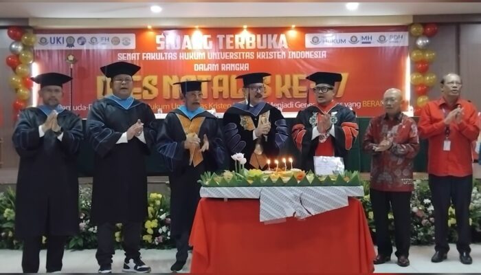 Dies Natalis ke-67, FH UKI Teguhkan Tekad Lahirkan Generasi “BERANI” Bermutu, Mandiri, dan Inovatif Menuju Indonesia Emas 2045
