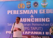 Bupati Taput Dampingi Wakapolda Sumut Resmikan Satuan Pelayanan Pemenuhan Gizi, Langkah Nyata Polri Dukung Program Nasional Makan Bergizi Gratis