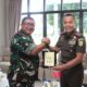 Pererat Sinergi Penegakan Hukum Militer, Jam Pidmil Sambangi Lanud Sam Ratulangi Manado