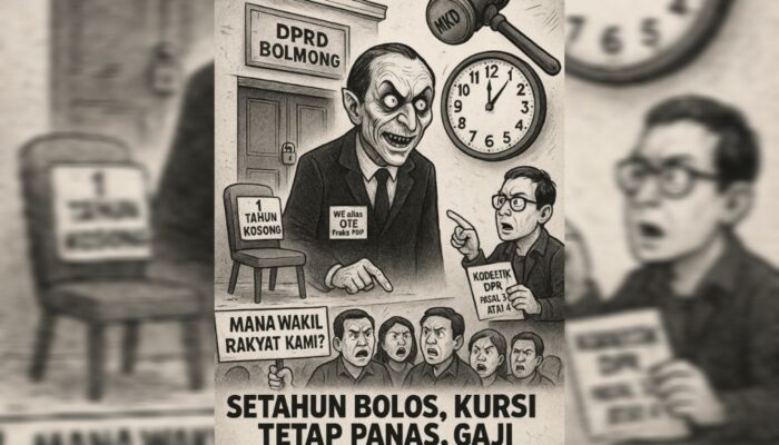 Ote, Legislator PDIP Bolmong Diduga Bolos Setahun, MKD Didesak Pecat