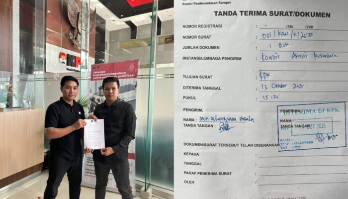 Kepala Desa Lalampu Dilaporkan ke KPK, Diduga “Menjual” Tanah Warga ke Perusahaan Tambang