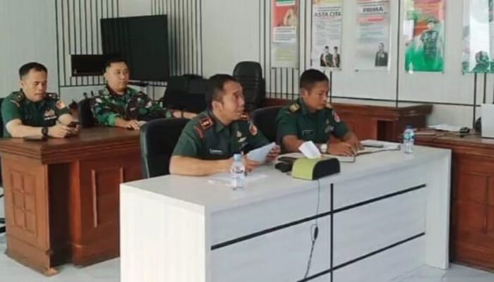 Dandim Minahasa Laporkan Kesiapan Lahan Satuan Brigif dan Yonif Teritorial Pembangunan