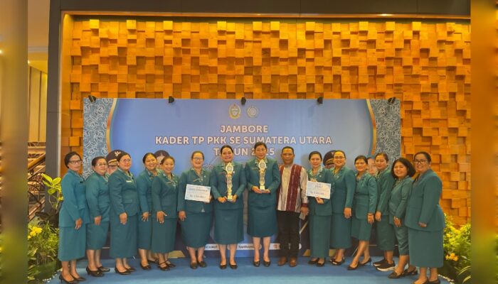 TP PKK Tapanuli Utara Raih Prestasi Membanggakan di Ajang Hari Kesatuan Gerak PKK Tingkat Provinsi Sumatera Utara 2025