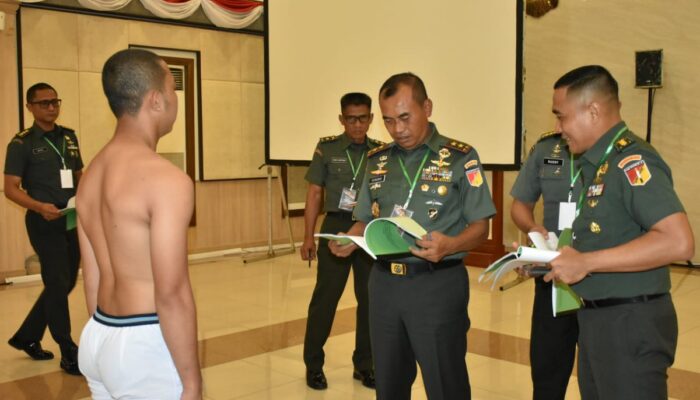 Mayjen Suhardi Pimpin Sidang Subpanpus Seleksi Calon Bintara Gelombang ll
