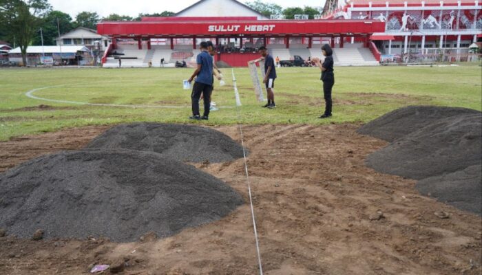 Persma 1960 Segera Merumput, Prajurit Kodam Benahi Lapangan KONI