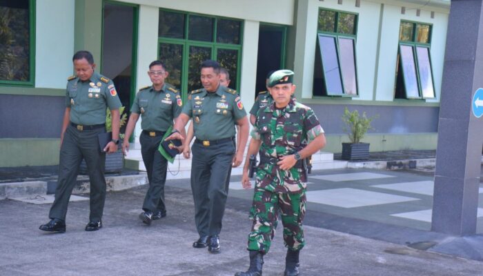 Brigjen Yustinus Ingatkan Prajurit Korum Yonif 712 Jaga Kehormatan Satuan