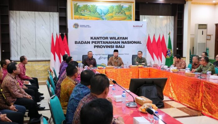 Di Bali, Menteri Nusron Ingatkan Jajaran, Era Baru Layanan Pertanahan Menuntut Perubahan Mindset dan Integritas Total