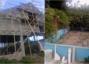 Proyek GOR Pinabetengan Utara Diduga Bermasalah, Pagar Beton Ternyata Hanya Kawat Biasa