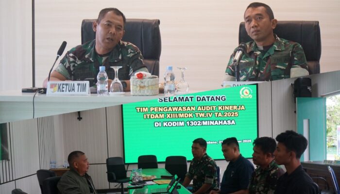 Irdam Merdeka Audit Kinerja Kodim Minahasa