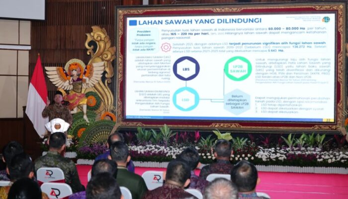 Alih Fungsi Lahan Sawah di Bali Masuk Kategori Tinggi, Menteri Nusron: Tugas GTRA Penting dan Mendesak