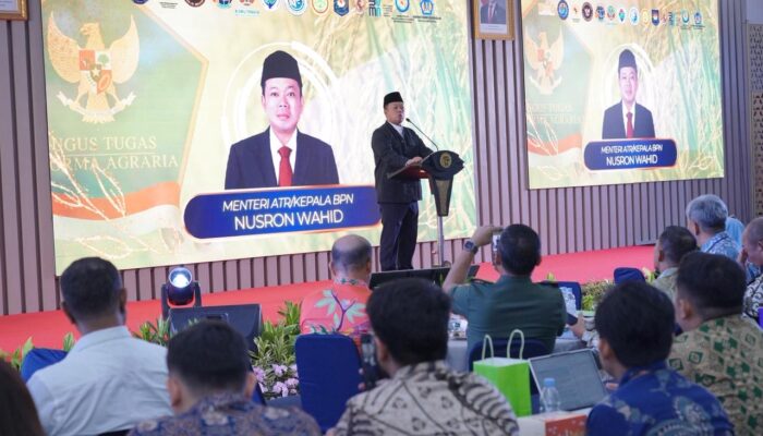 Pesan Menteri Nusron dalam Pembukaan Rakornas Reforma Agraria: Tidak Ada Arahan Khusus, Koordinasikan dengan Baik