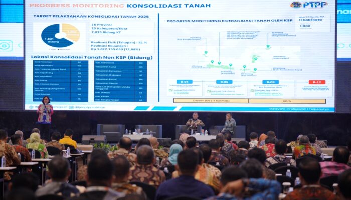 Kementerian ATR/BPN Targetkan Penuntasan Konsolidasi Tanah 2025 di Seluruh Indonesia