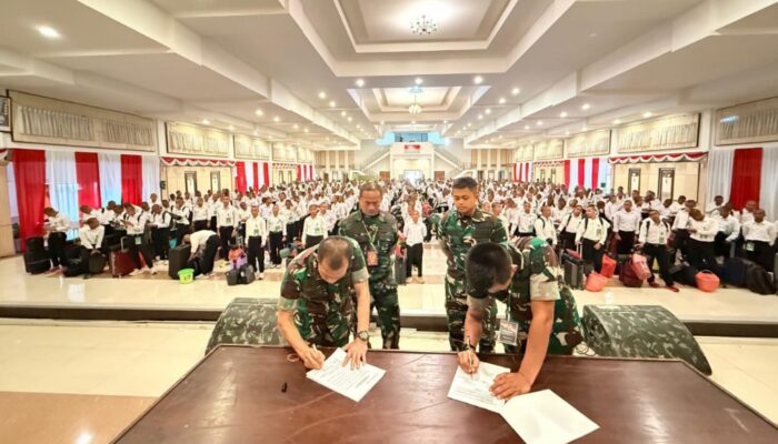 Kodam Merdeka Luluskan 620 Calon Tamtama, 199 Gugur