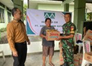 Kodim Bitung dan PT AMR Salurkan 650 Paket Sembako ke Warga Tiga Kelurahan