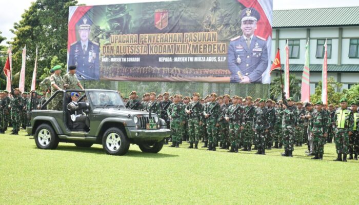 Apresiasi Prajurit, Mayjen Suhardi Sebut Terima Kasih Atas Pengabdian