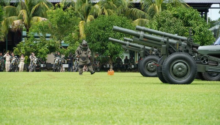 Yonzipur 19 Sukses Jinakkan Bom di Kodam Merdeka