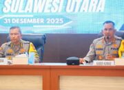 Kinerja Polda Sulut 2025: Kasus Kriminal Naik, Pelanggaran Anggota Bertambah, Narkoba dan Laka Lantas Turun