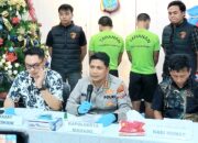 Polresta Manado Ungkap Dua Kasus Pembunuhan di Wori dan Pandu, Pelaku Terancam 15 Tahun Penjara