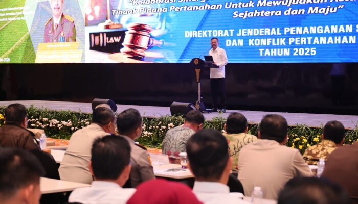Hadir dalam Rakor Pencegahan dan Penyelesaian Tindak Pidana Pertanahan, Plt. Wakil Jaksa Agung Minta Pencegahan Diperkuat