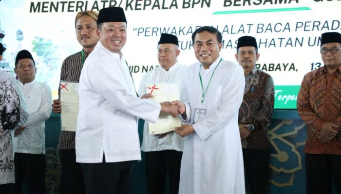 Sertipikat Rumah Ibadah Bak Kado Natal, Romo Wahyu Apresiasi Program ATR/BPN 