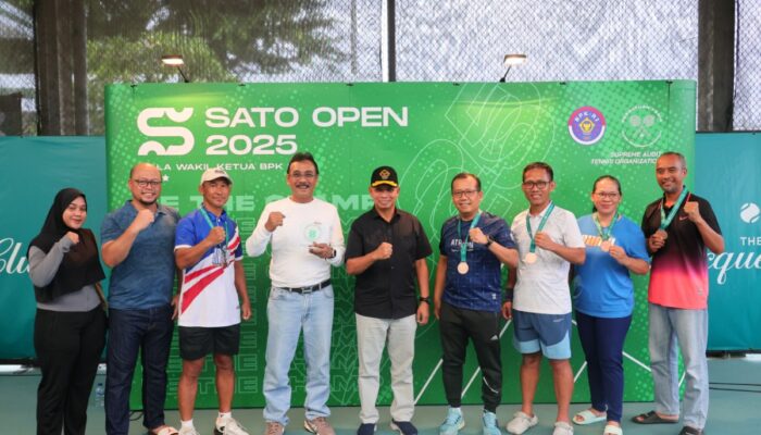 Tim Tenis ATR/BPN Raih Juara III Bersama di SATO Open 2025, Ajang Silaturahmi dan Sportivitas Antarinstansi