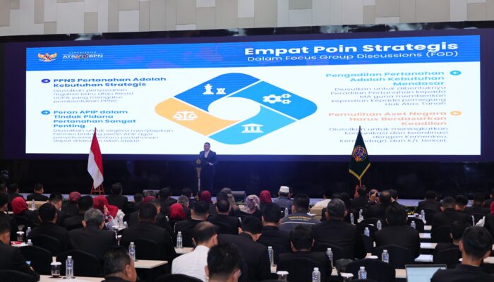 Wamen ATR/BPN Ossy Dermawan Tegaskan Empat Strategi Kunci Berantas Tindak Pidana Pertanahan