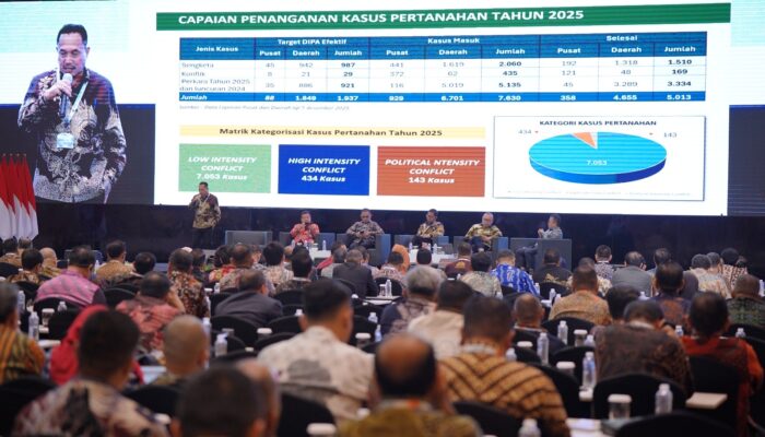 Dirjen PSKP dalam Pengarahan Umum Rakernas Kementerian ATR/BPN: Kolaborasi Antar Lembaga Kunci Berantas Mafia Tanah