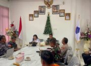 Danrem Santiago Tinjau Lokasi dan Ikuti Rakor Penanggulangan Bencana di Sitaro