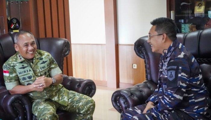 Temui Pangdam Merdeka, Danguskamla Pererat Sinergitas