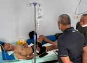 Peduli Prajurit, Pangdam Merdeka Jenguk Personil Yonif Satya Tama di Rumkit Mongisidi